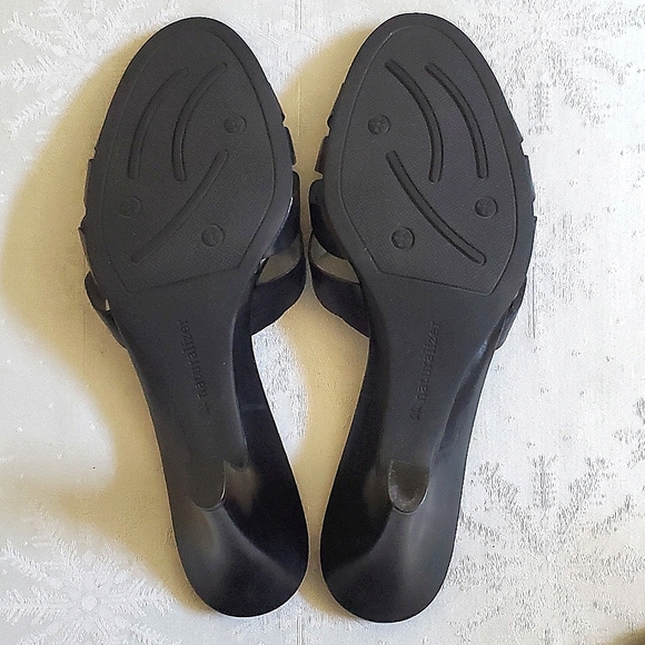 Naturalizer Black Leather Upper Heel Shoes Women's Size 10.5 - Picture 12 of 13